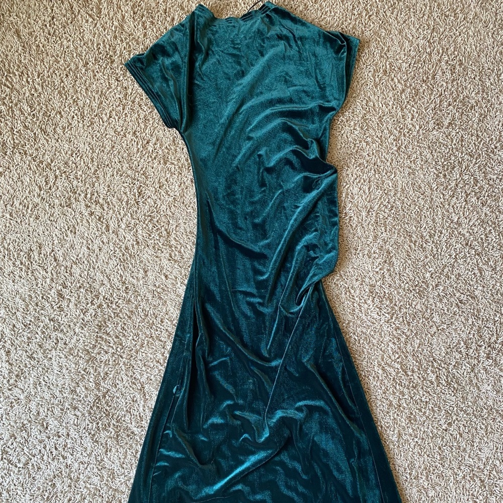 Zara velvet dress